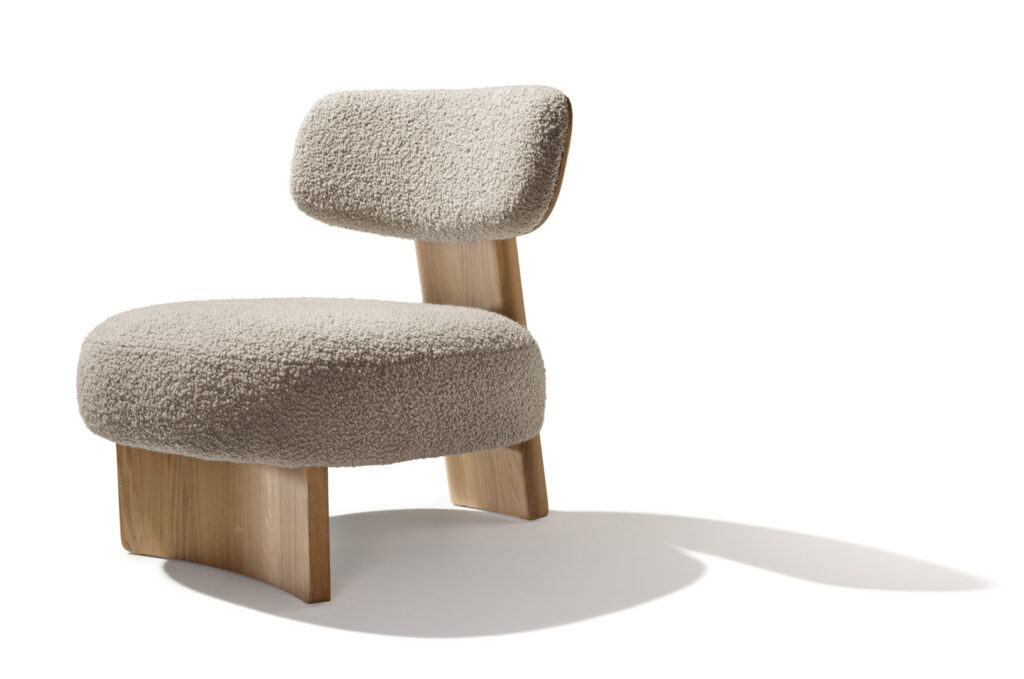 Elliot Lounge Chair TEAM 7 beiger Stuhl